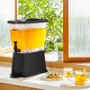 VEVOR Beverage Dispenser, 3 Gallon Drink Dispenser for Parties, Plastic Juice Dispenser with Stand Spigot Lid, Iced Tea Lemonade Juice Water Dispenser