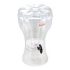 Drink Dispenser 3.4 Gal Beverage Dispenser for Parties Plastic with Spigot