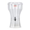 Drink Dispenser 3.4 Gal Beverage Dispenser for Parties Plastic with Spigot
