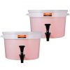 VEVOR Beverage Dispenser, 3 Gallon Drink Dispensers for Parties, Plastic Juice Dispenser with Spigot and Lid, Iced Tea Lemonade Juice Water Dispenser,