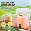 VEVOR Beverage Dispenser, 5 Gallon Drink Dispensers for Parties, Plastic Juice Dispenser with Spigot and Lid, Iced Tea Lemonade Juice Water Dispenser,