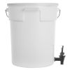 VEVOR Beverage Dispenser, 5 Gallon Drink Dispensers for Parties, Plastic Juice Dispenser with Spigot and Lid, Iced Tea Lemonade Juice Water Dispenser,