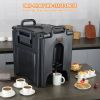 VEVOR Insulated Beverage Dispenser, 10 Gallon, Food-grade LL9450UP Hot and Cold Beverage Server, Thermal Drink Dispenser Cooler with 1.18 in PU Layer