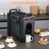 VEVOR Insulated Beverage Dispenser, 2.5 Gallon, Food-grade LDPE Hot and Cold Beverage Server, Thermal Drink Dispenser Cooler with 0.9 in PU Layer Two-