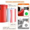 VEVOR Stainless Steel Insulated Beverage Dispenser, 4.5 Gallon 17.2 Liter, Thermal Hot and Cold Drink Server Dispenser with Spigot Handle, Food-grade