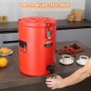 VEVOR Stainless Steel Insulated Beverage Dispenser, 4.5 Gallon 17.2 Liter, Thermal Hot and Cold Drink Server Dispenser with Spigot Handle, Food-grade