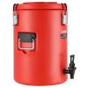 VEVOR Stainless Steel Insulated Beverage Dispenser, 4.5 Gallon 17.2 Liter, Thermal Hot and Cold Drink Server Dispenser with Spigot Handle, Food-grade