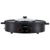 Hot Pot with Grill 1800W 2-in-1 Electric Smokeless Grill Hot Pot for 2-8 People