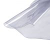 VEVOR Clear Table Cover Protector, 48 inch/1230 mm Round Table Cover, 1.5 mm Thick PVC Plastic Tablecloth, Waterproof Desktop Protector for Writing De