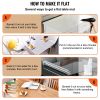 VEVOR 96 x 46 Inch Clear Table Cover Protector, 2mm Thick Clear Desk Protector Table Pads, Plastic Tablecloth Table Protector for Dining Room Table