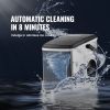 VEVOR Countertop Ice Maker, 9 Cubes Ready in 7 Mins, 26lbs in 24Hrs, Self-Cleaning Portable Ice Maker with Ice Scoop and Basket, Stainless Steel Ice M