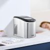 Portable Countertop Ice Maker 33Lbs/24H Self-Cleaning with Scoop Basket Home Bar