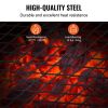VEVOR Folding Campfire Grill, Heavy Duty Steel Mesh Grate, 18" Portable Camping Grates Over Fire Pit, Camp Fire Cooking Equipment with Legs Carrying B