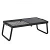 VEVOR Folding Campfire Grill, Heavy Duty Steel Mesh Grate, 22.4" Portable Camping Grates Over Fire Pit, Camp Fire Cooking Equipment with Legs Carrying