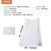 VEVOR PVC Table Protector 40x60 Inch Clear Plastic Desk Protector 1.5mm Thick