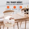 VEVOR PVC Table Protector 42x96 Inch Clear Plastic Desk Protector 1.5mm Thick