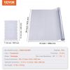VEVOR Clear Table Cover Protector, 36" x 72" Table Cover, 1.5 mm Thick PVC Plastic Tablecloth, Waterproof Desktop Protector for Writing Desk, Coffee T