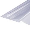 VEVOR Clear Table Cover Protector, 36" x 72" Table Cover, 1.5 mm Thick PVC Plastic Tablecloth, Waterproof Desktop Protector for Writing Desk, Coffee T
