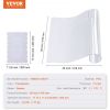 VEVOR Clear Table Cover Protector, 36"x36"/916 x 916 mm Table Cover, 1.5 mm Thick PVC Plastic Tablecloth, Waterproof Desktop Protector for Writing Des