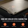 VEVOR Commercial Griddle, 22.4" Heavy Duty Manual Flat Top Griddle, Countertop Gas Grill with Non-Stick Cooking Plate, Steel LPG Gas Griddle, H-Shaped
