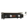VEVOR Commercial Griddle, 22.4" Heavy Duty Manual Flat Top Griddle, Countertop Gas Grill with Non-Stick Cooking Plate, Steel LPG Gas Griddle, H-Shaped