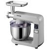VEVOR 6 in 1 Stand Mixer, 450W Multifunctional Electric Mixer with Tilt-Head, 6 Speeds and LCD Screen Timing, 7.4Qt Stainless Bowl, Dough Hook, Flat B