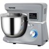 VEVOR Stand Mixer, 660W Electric Dough Mixer with 6 Speeds LCD Screen Timing, Tilt-Head Food Mixer with 7.4 Qt Stainless Steel Bowl, Dough Hook, Flat
