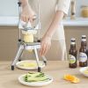 VEVOR Commercial Vegetable Fruit Chopper 1/4" Blade Heavy Duty Professional Food Dicer Kattex French Fry Cutter Onion Slicer Stainless Steel for Tomat