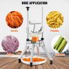 VEVOR Commercial Vegetable Fruit Chopper 3/8″ Blade Heavy Duty Professional Food Dicer Kattex French Fry Cutter Onion Slicer Stainless Steel for Tomat