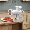 VEVOR Manual Meat Grinder, Heavy Duty Cast Iron Hand Meat Grinder with Steel Table Clamp, Meat Mincer Sausage Maker with 1 Cutting Blade, 2 Cutting Pl
