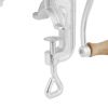 VEVOR Manual Meat Grinder, Heavy Duty Cast Iron Hand Meat Grinder with Steel Table Clamp, Meat Mincer Sausage Maker with 1 Cutting Blade, 2 Cutting Pl