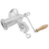 VEVOR Manual Meat Grinder, Heavy Duty Cast Iron Hand Meat Grinder with Steel Table Clamp, Meat Mincer Sausage Maker with 1 Cutting Blade, 2 Cutting Pl