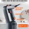 VEVOR Commercial Immersion Blender, 500 Watt Heavy Duty Hand Mixer, Variable Speed Kitchen Stick Mixer with 304 Stainless Steel Blade, Multi-Purpose P