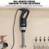 VEVOR Commercial Immersion Blender, 500 Watt Heavy Duty Hand Mixer, Variable Speed Kitchen Stick Mixer with 304 Stainless Steel Blade, Multi-Purpose P