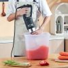 VEVOR Commercial Immersion Blender, 500 Watt Heavy Duty Hand Mixer, Variable Speed Kitchen Stick Mixer with 304 Stainless Steel Blade, Multi-Purpose P