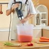 VEVOR Commercial Immersion Blender, 750W 16" Heavy Duty Hand Mixer, Variable Speed Kitchen Stick Mixer with 304 Stainless Steel Blade, Multi-Purpose P