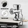 VEVOR Manual Wheatgrass Juicer with Suction Cup Base & Desktop Clamp Wheat Grass Grinder Long Screw Shaft Wheatgrass Juicer Stainless Steel for Juicin