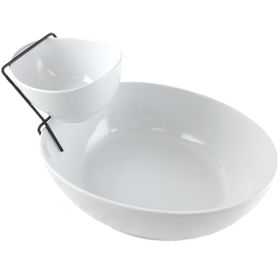 Gibson Elite Gracious Dining 2 Tier Chip and Dip Server Set (Option: )