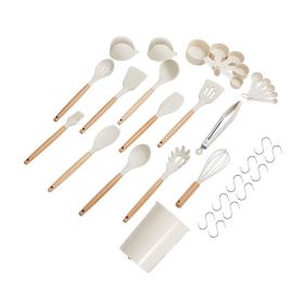 Kitchen Cooking Utensils Set for BBQ & Kitchen (Color: As pic show, type: 34 PCS)