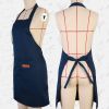 2-Pack Waterproof Kitchen Bib Aprons with Adjustable Straps & Front Pockets – Unisex Cooking, Baking, BBQ, Craft Aprons