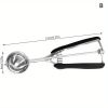 Ice Cream Spoon, Stainless Steel Ice Cream Ball Spoon, Fruit Watermelon Potato Ball Digging Spoon